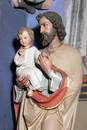 Statue des hl. Josef mit Jesuskind