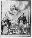 St. Wendelin zusammen mit St. Martin, Kapelle Hinter-Reuthe, 1672